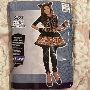 Sassy spots #Halloween #kids #costume Sassy spots costume, missing tail child xl